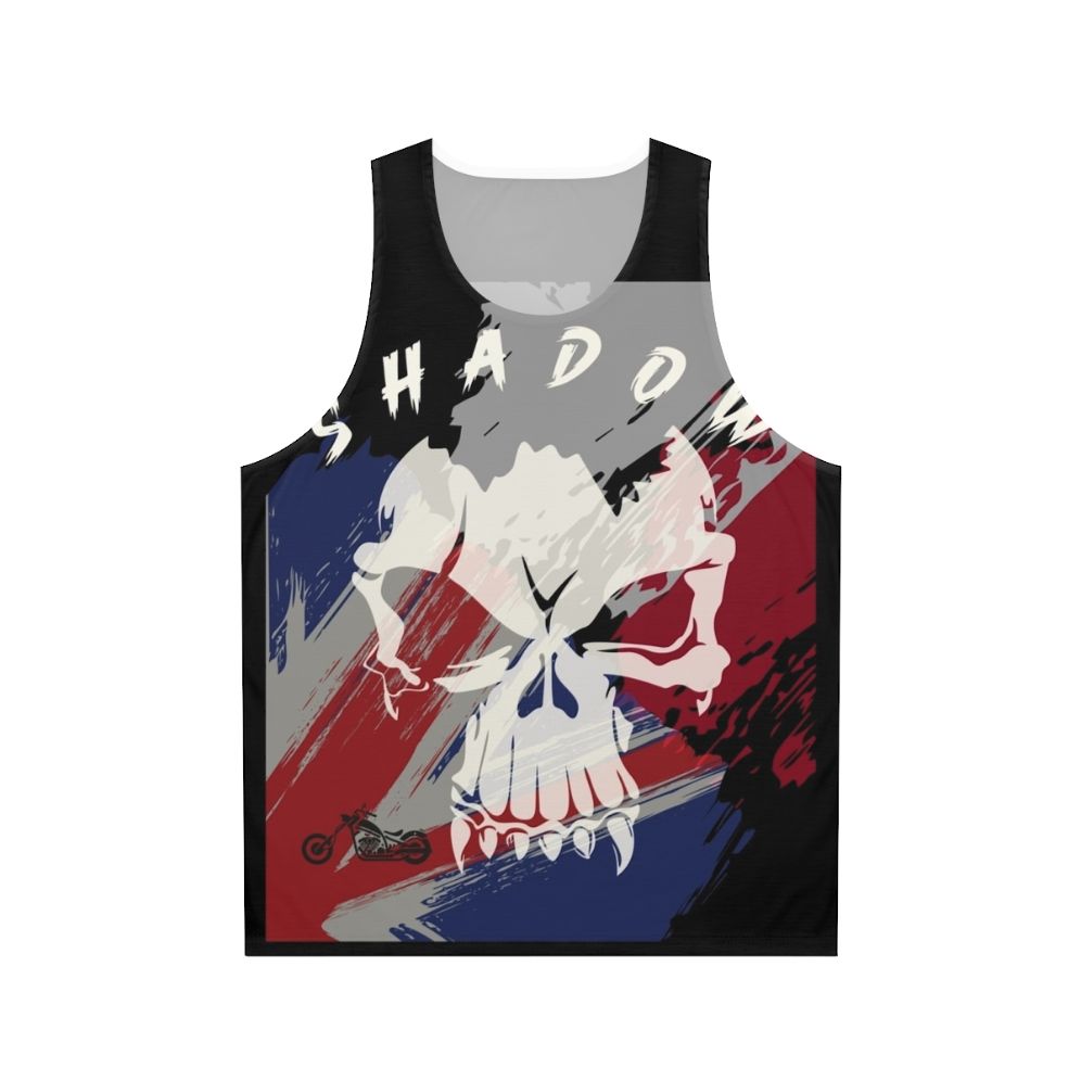 Shadow Skull Unisex Motorcycle Tank Top