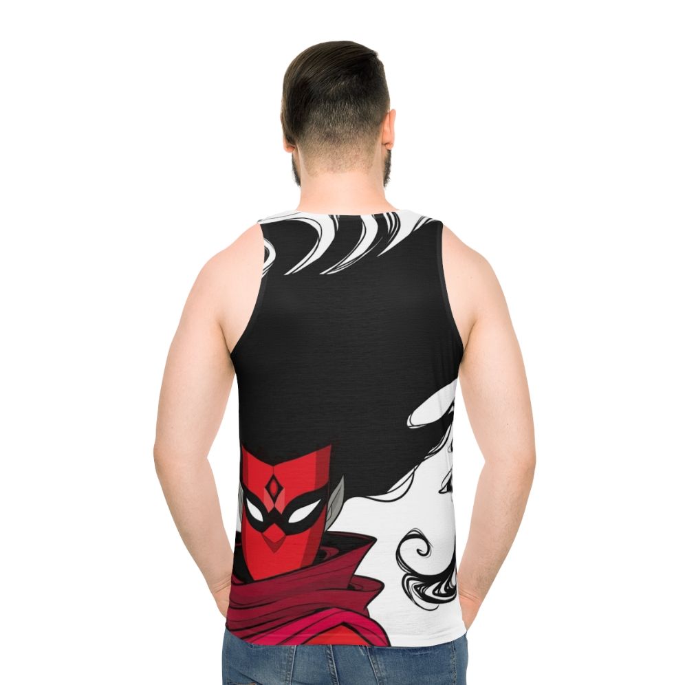 Unisex "Shadow Weaver" Tank Top with Dark Magic Inspired Design