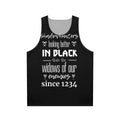 Shadowhunters black unisex tank top