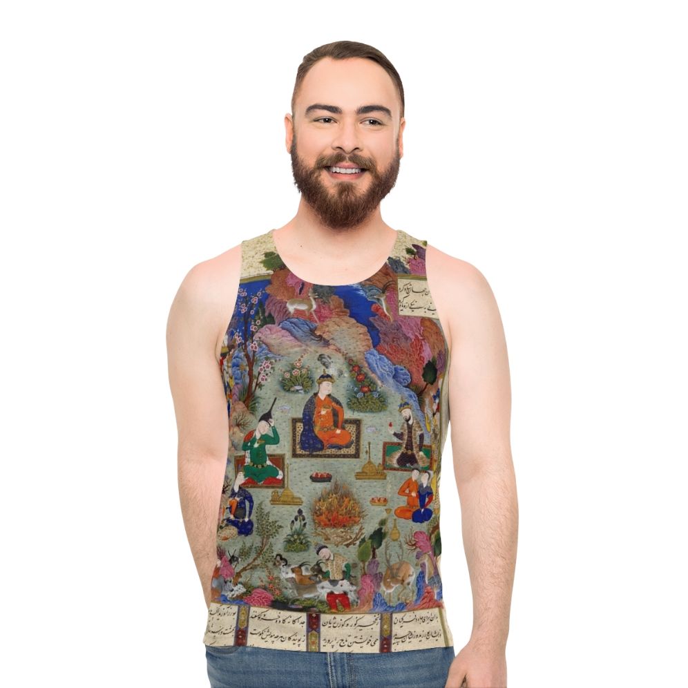 Unisex Shahnameh Persian Poet Tank Top