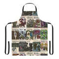 Apron featuring vintage book covers of Shakespeare's plays