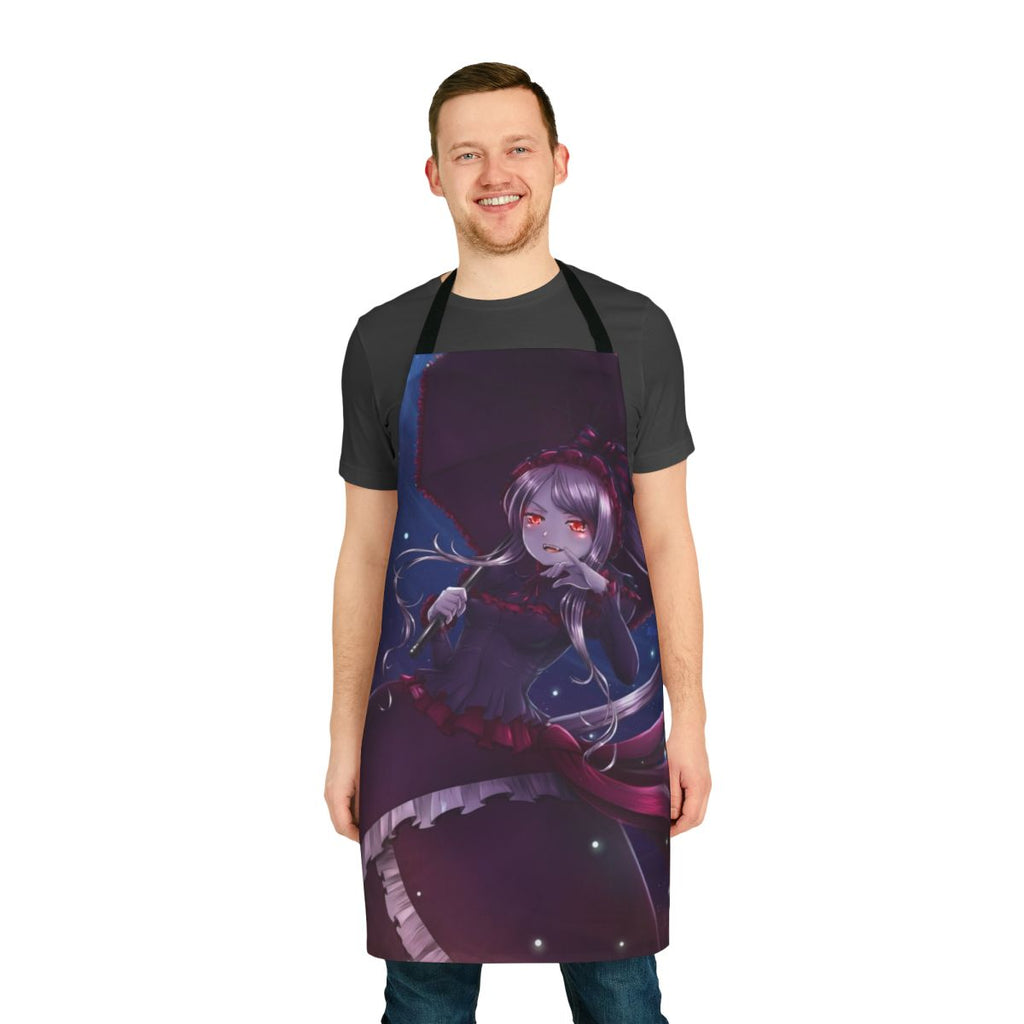 Shalltear Belmont-inspired apron, featuring the character from the Overlord anime series.