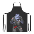 Shark-themed Brazilian Jiu Jitsu Apron with a great white shark design