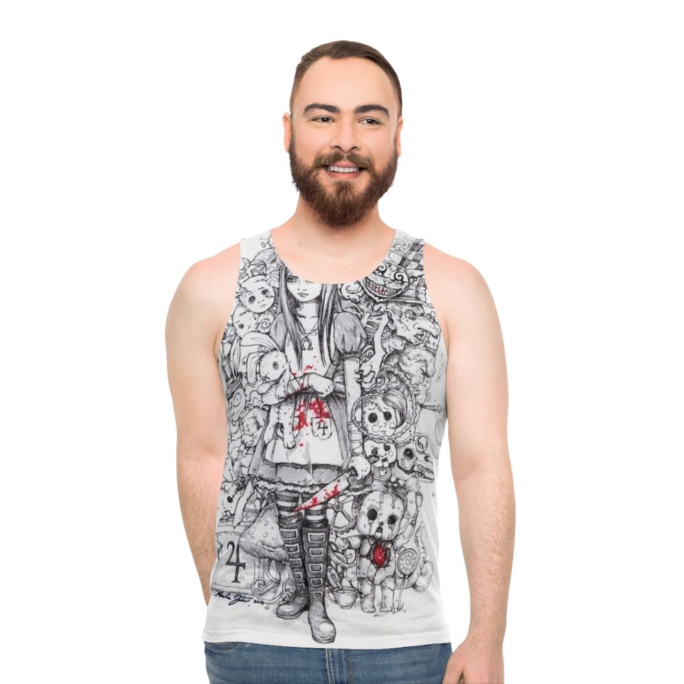 Shattered Wonderland Unisex Tank Top