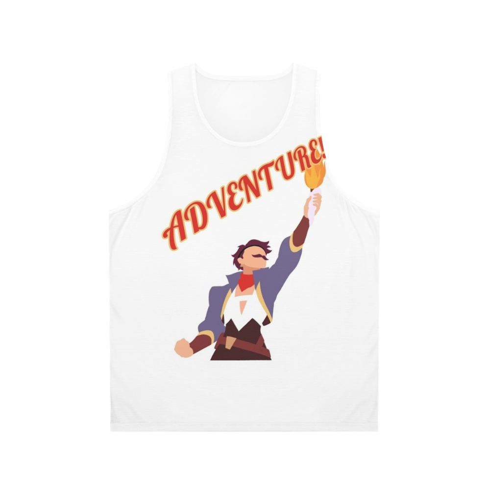 She-Ra inspired Sea Hawk adventure unisex tank top