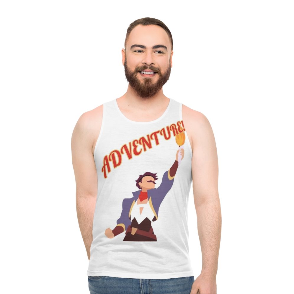 She-Ra inspired Sea Hawk adventure unisex tank top