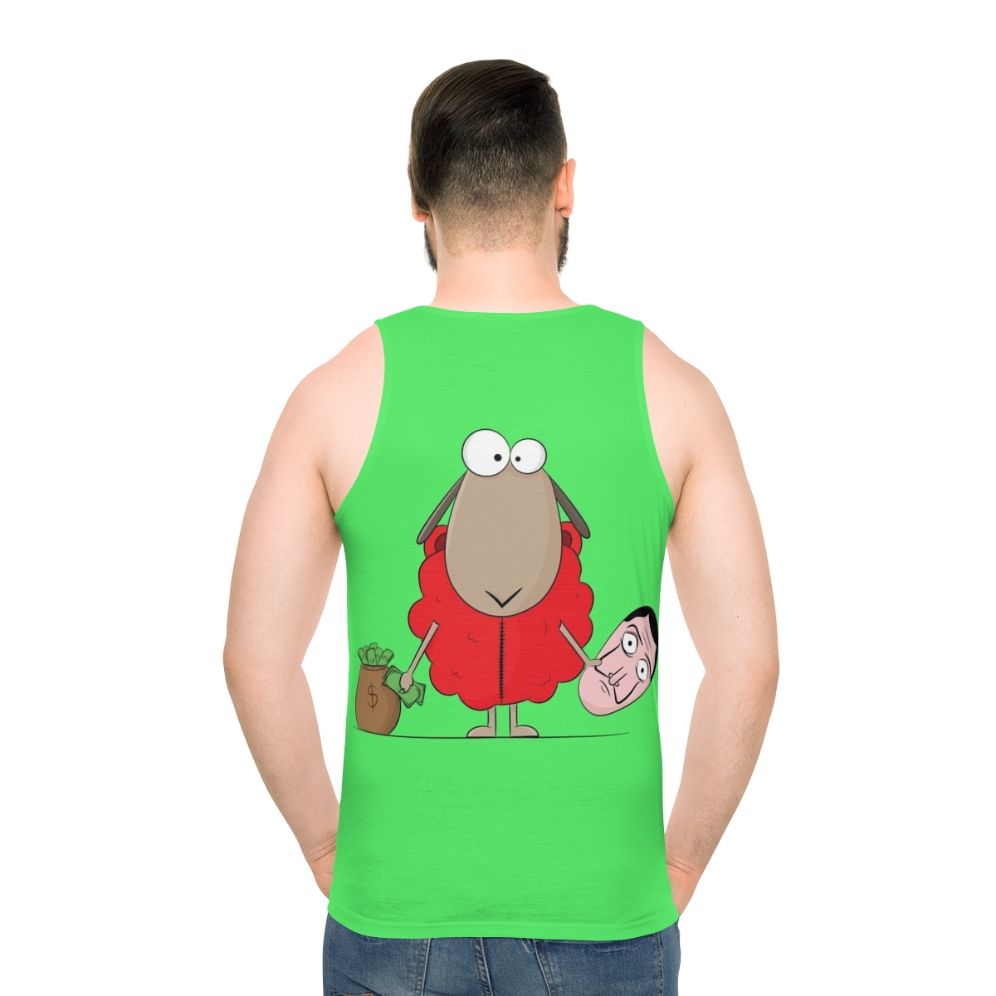 Sheep Money Heist Unisex Tank Top