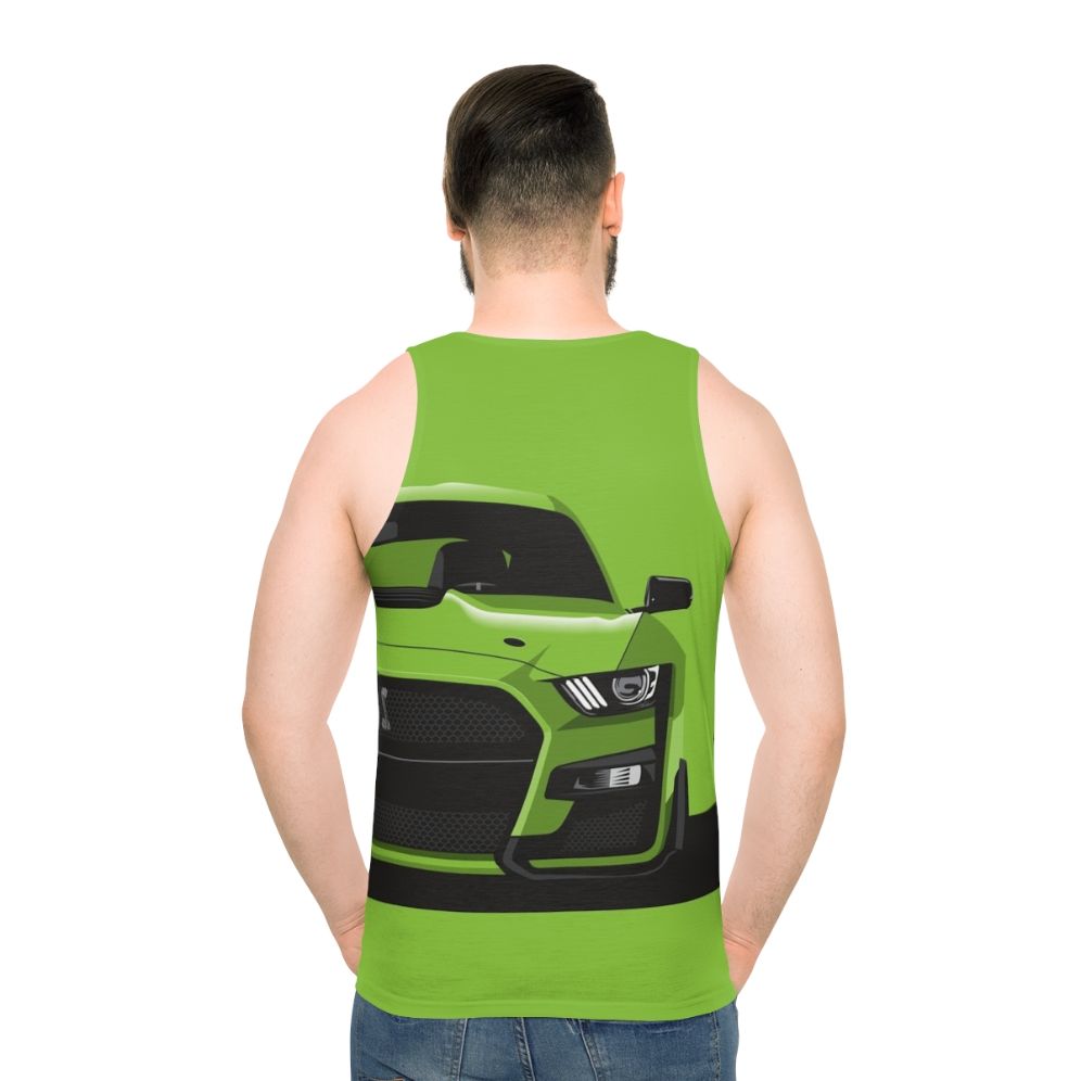 Shelby GT 500 Grabber Lime Unisex Tank Top