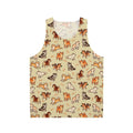 Shiba Inu Cream Unisex Tank Top