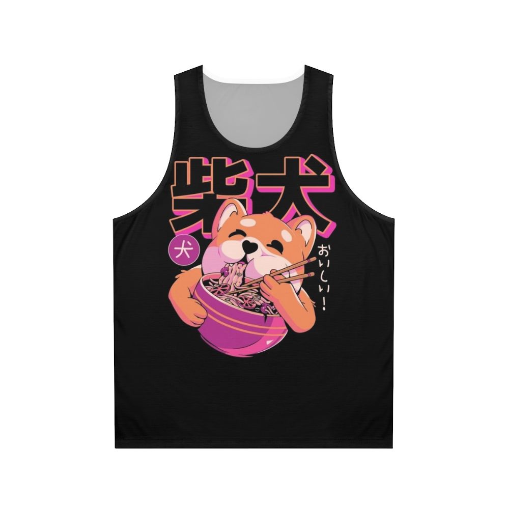 Shiba Noodles Unisex Tank Top
