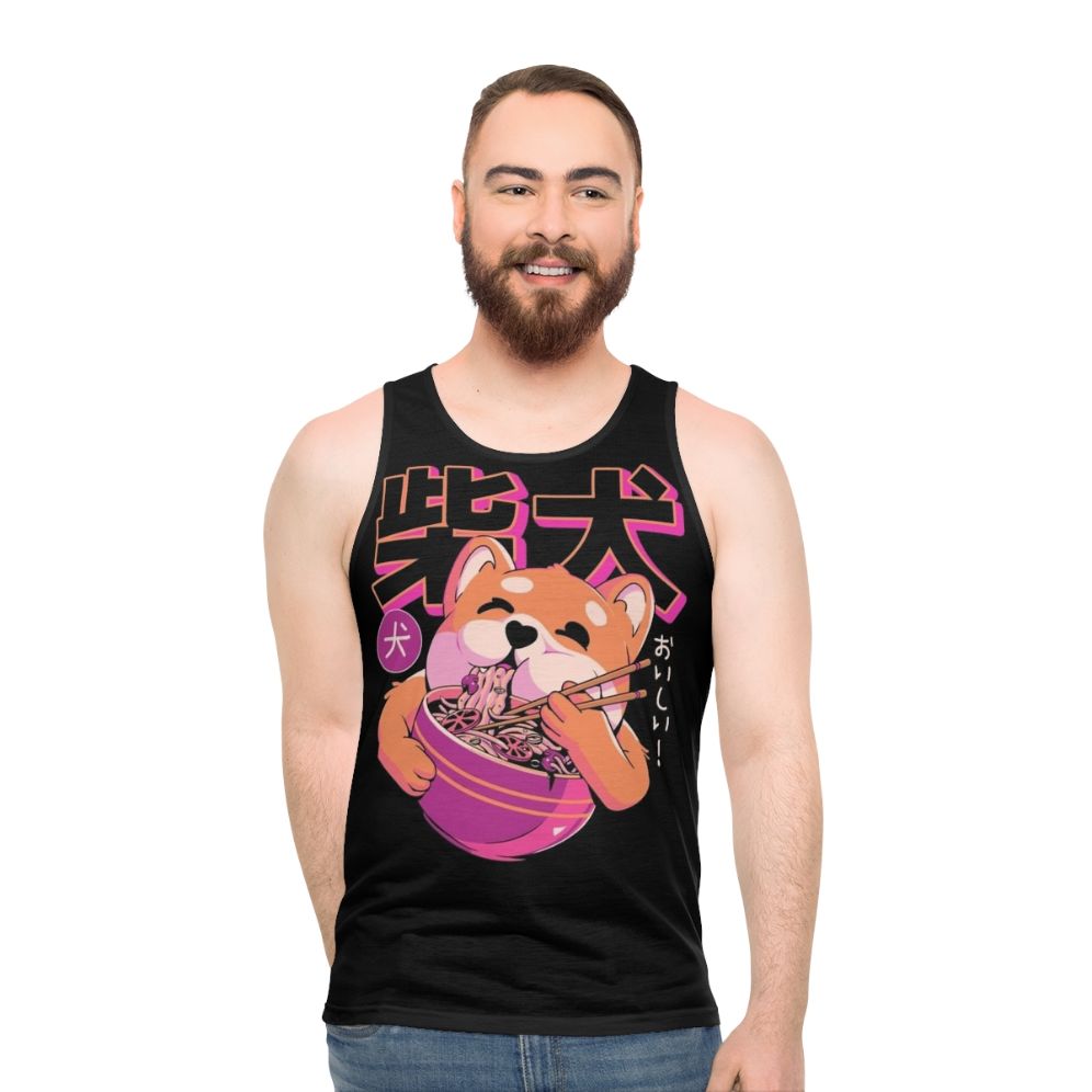 Shiba Noodles Unisex Tank Top