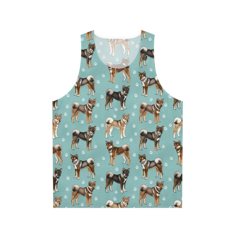 Shikoku dog unisex tank top