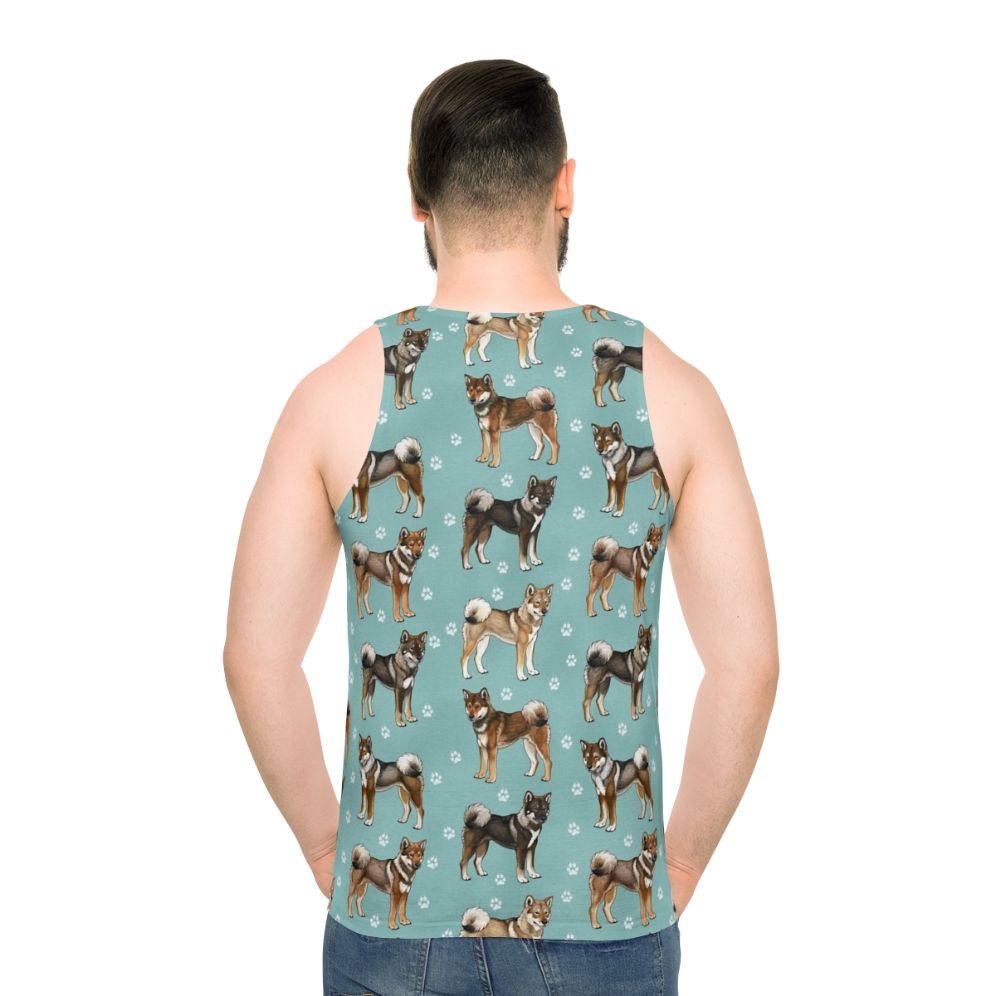 Shikoku dog unisex tank top
