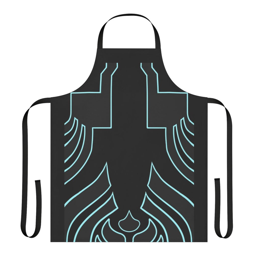 Shin Megami Tensei Nocturne inspired apron featuring the Demi-Fiend Hitoshura character