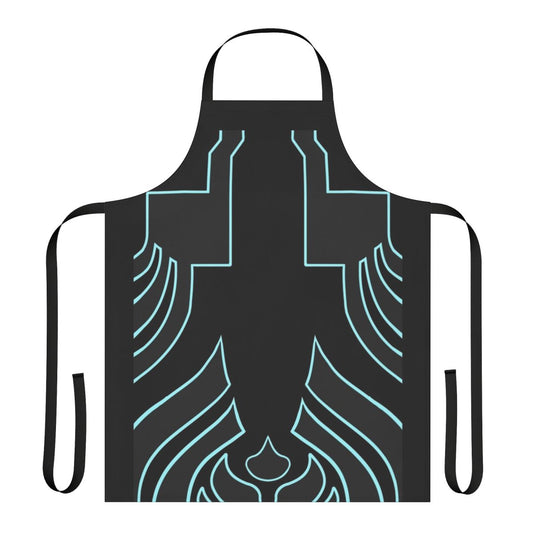 Shin Megami Tensei Nocturne inspired apron featuring the Demi-Fiend Hitoshura character