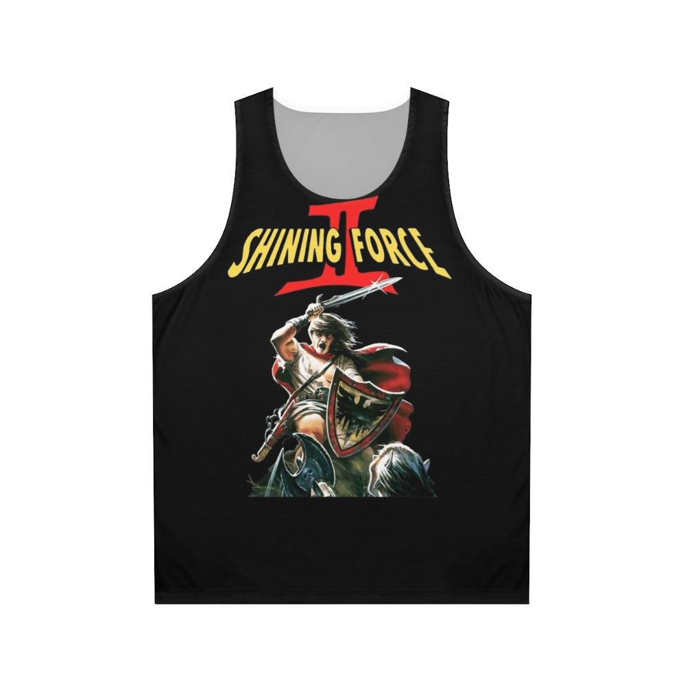 Shining Force 2 retro gaming unisex tank top