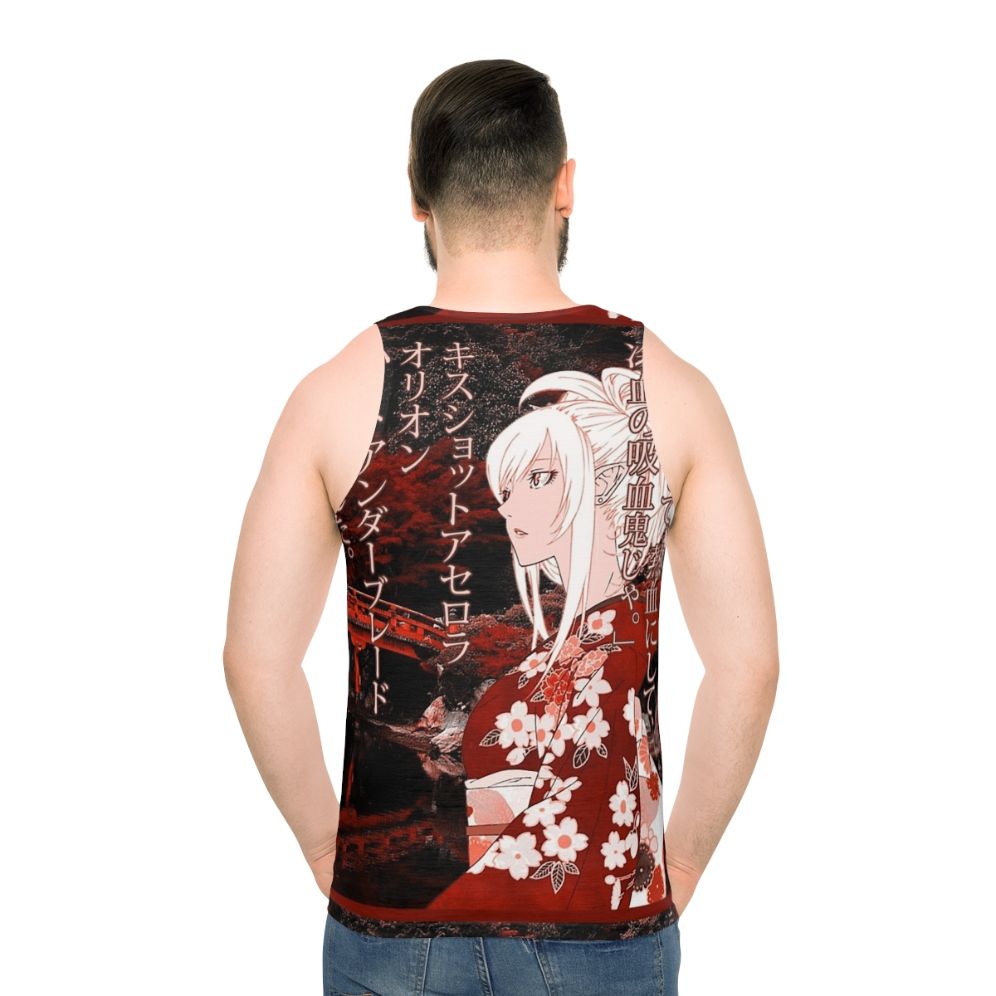 Shinobu Oshino Yukata Inspired Unisex Tank Top