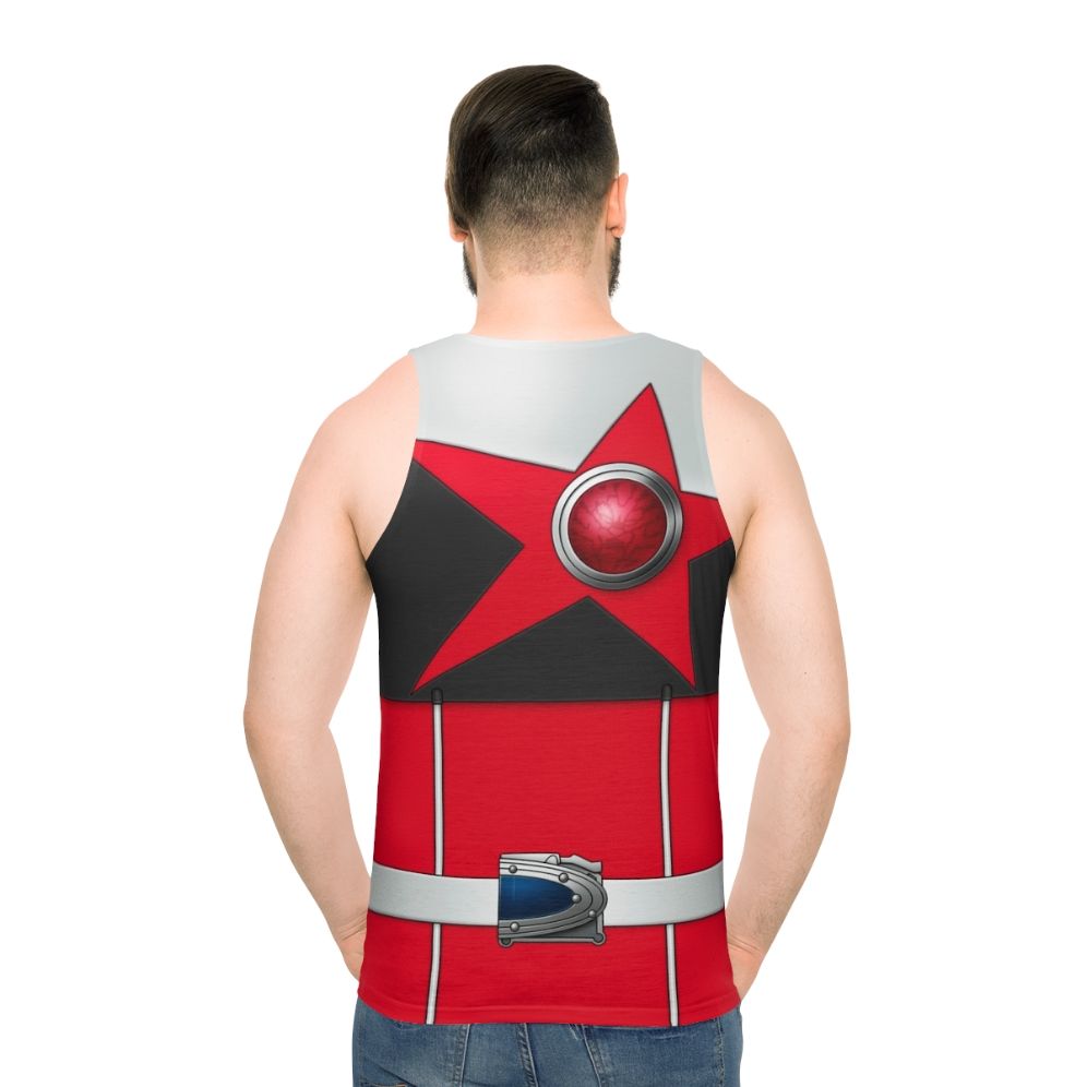 Shishired Unisex Tank Top with Kyuranger Super Sentai Space Stars