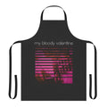A stylish apron featuring the iconic album artwork of My Bloody Valentine's 'Loveless', a tribute to the influential shoegaze band.