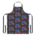 Stylish apron featuring a Showgirls-inspired design, perfect for movie fans and home cooks.
