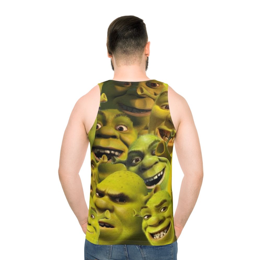 Shrek-inspired unisex tank top