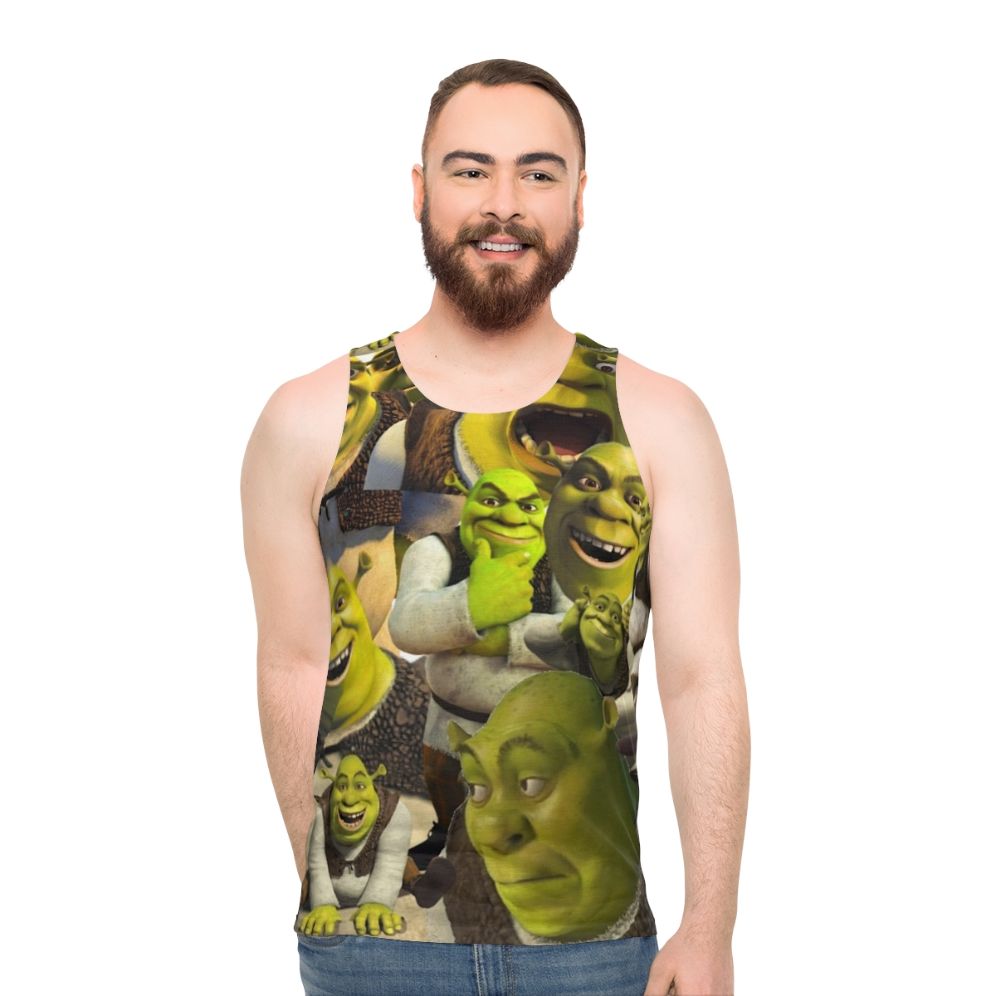 Shrek Inspired Unisex Tank Top