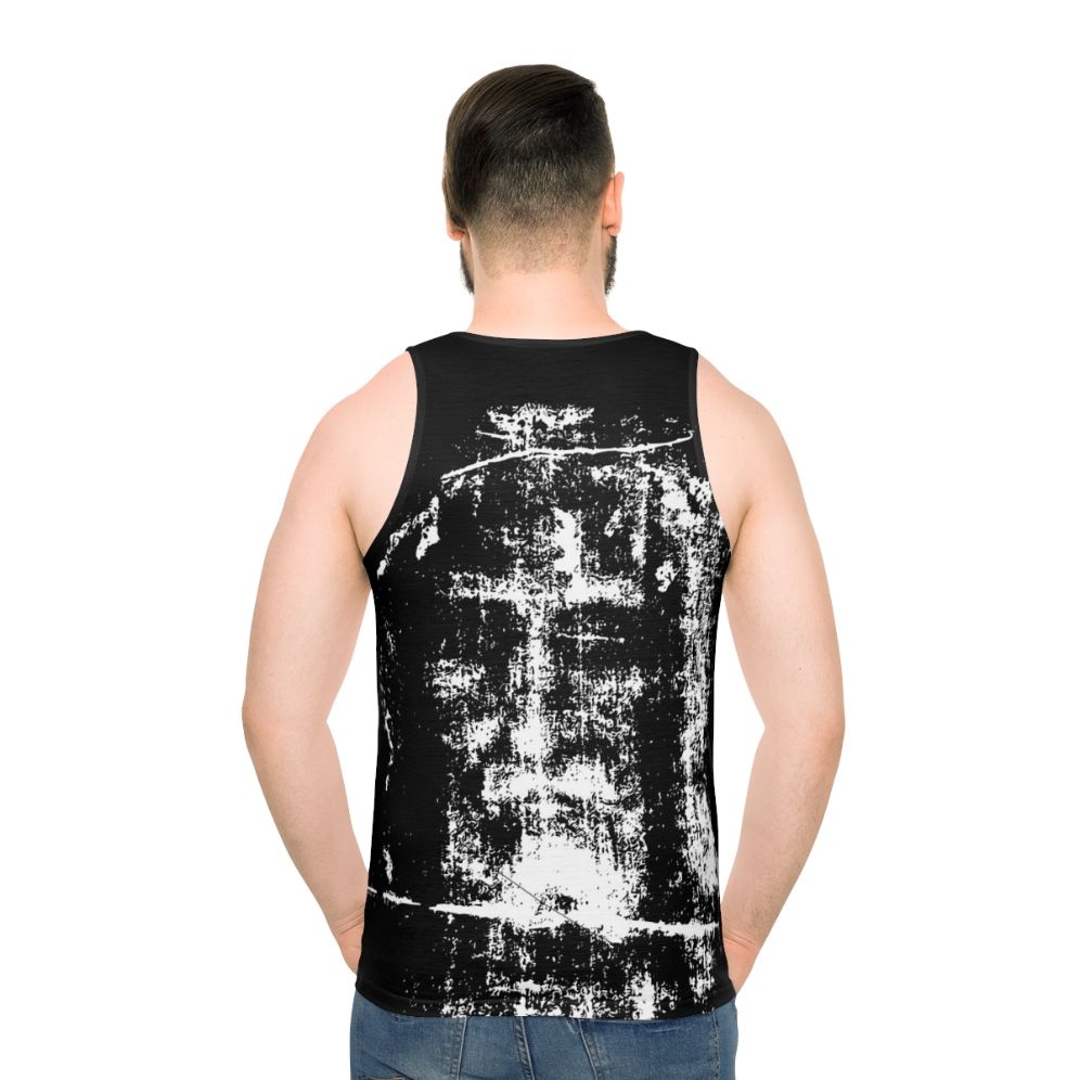 Shroud of Turin Jesus Christ Face Unisex Tank Top