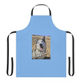 Apron featuring a beautiful Siberian husky dog design