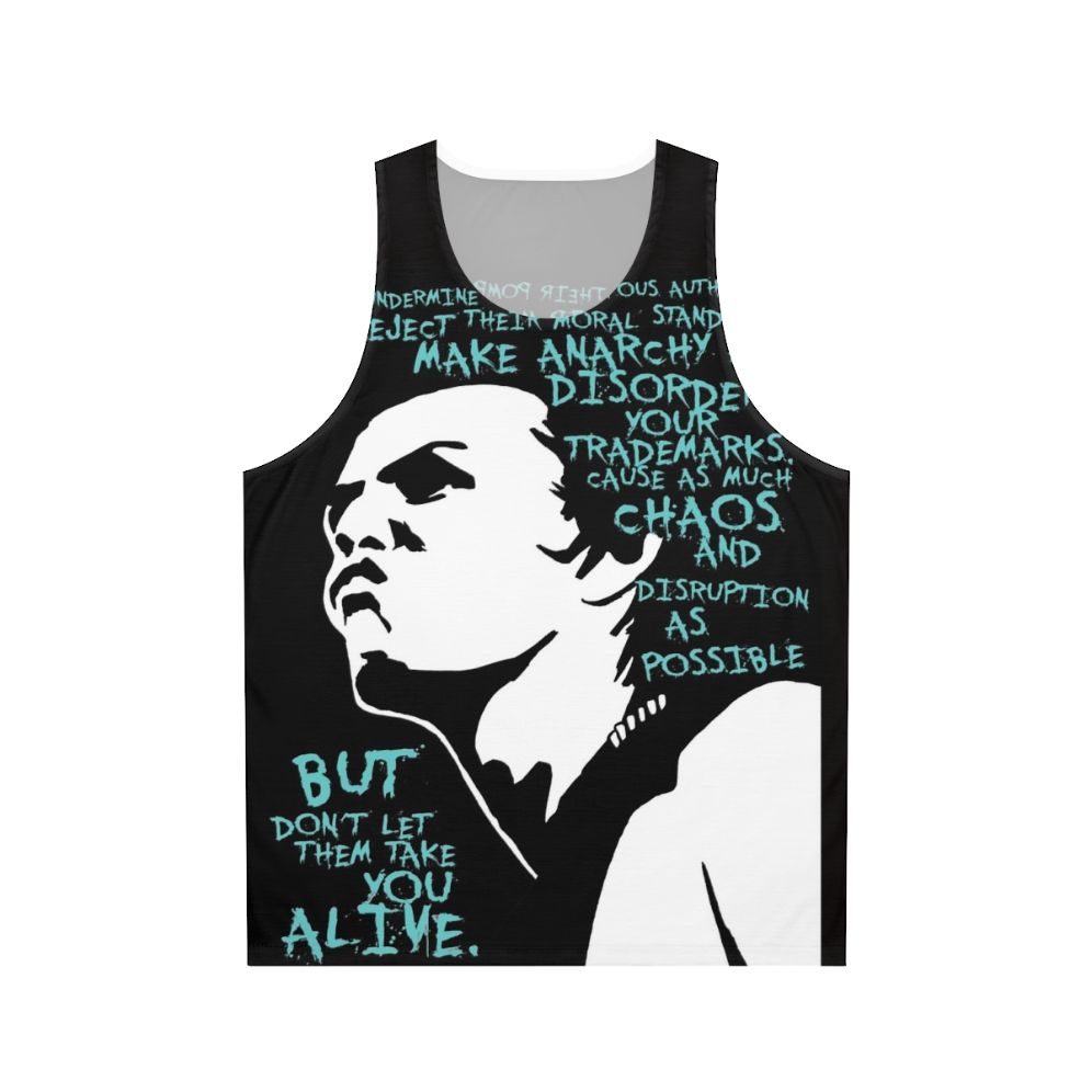 Sid Vicious Pop Art Unisex Tank Top