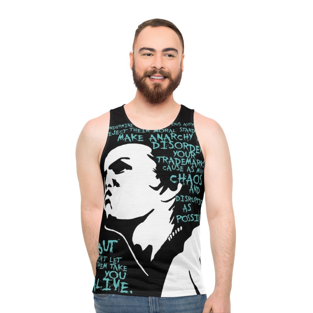 Sid Vicious Pop Art Unisex Tank Top
