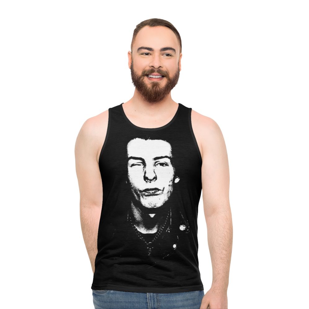 Sid Vicious Unisex Punk Rock Tank Top