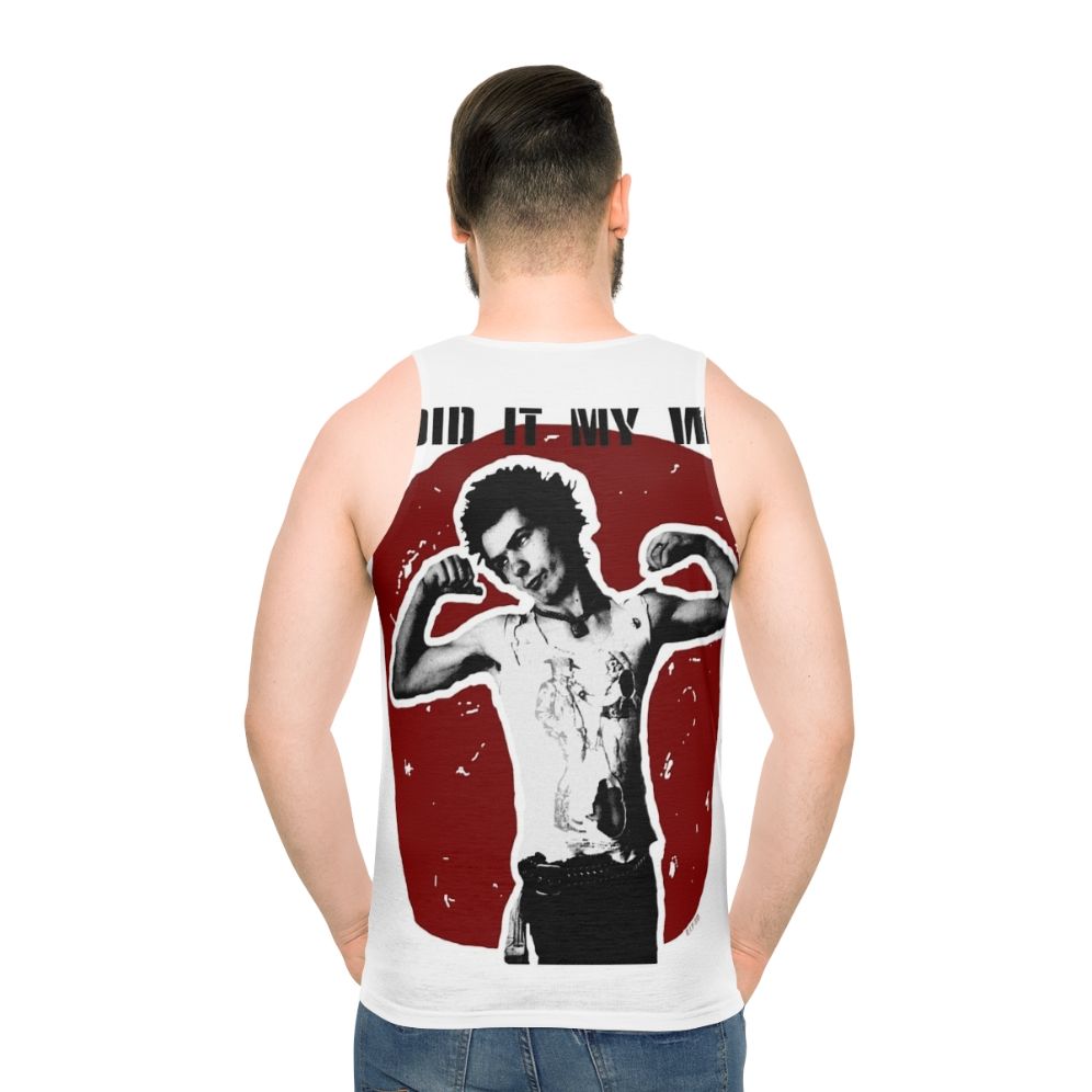 Sid Vicious punk rock unisex tank top