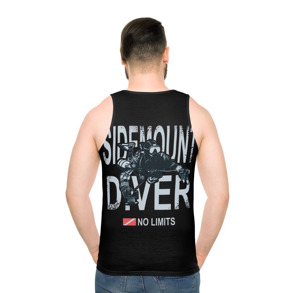 Sidemount diver technical diving unisex tank top