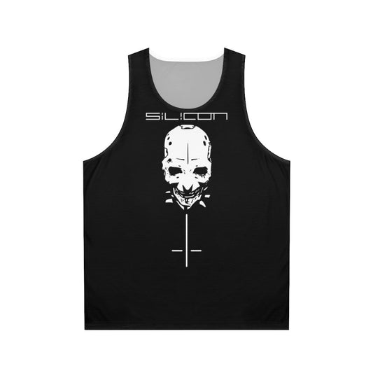 Sidonia no Kishi Unisex White Tank Top with Blame Logo