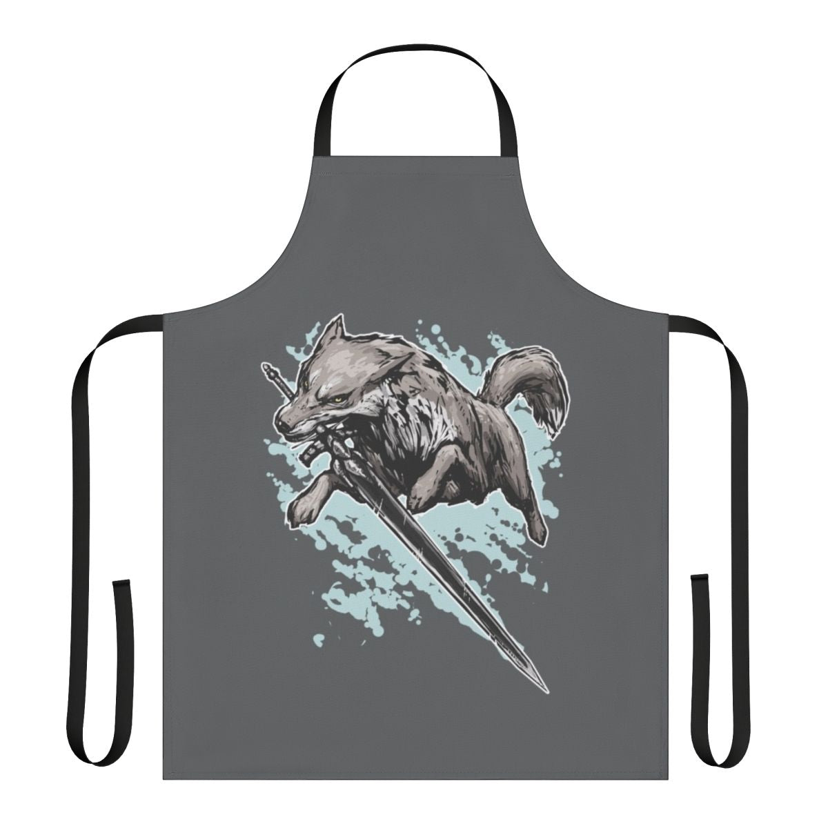 Sif the Grey Wolf from Dark Souls Inspired Apron