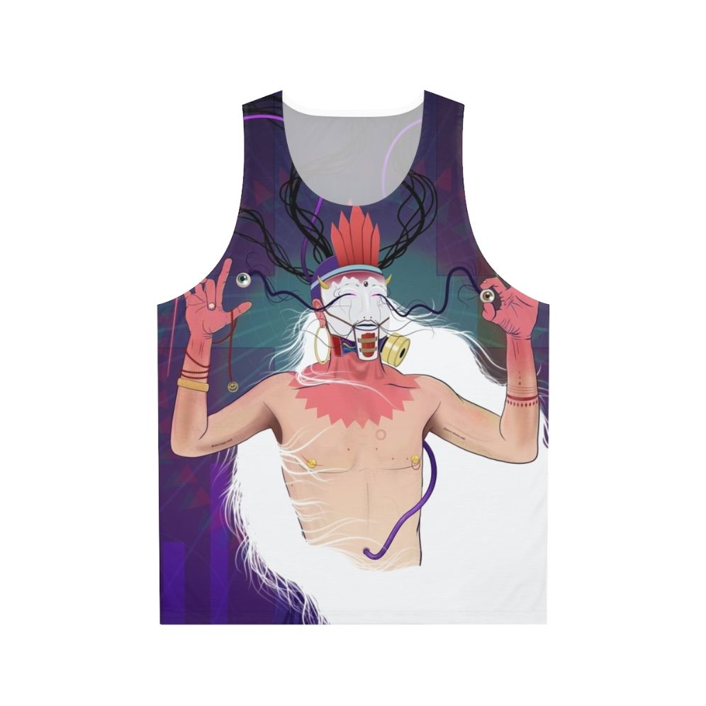Silent Stare Modern Deity Unisex Tank Top