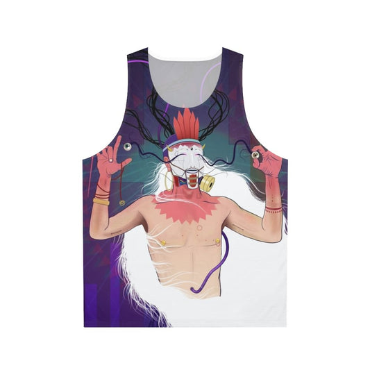 Silent Stare Modern Deity Unisex Tank Top