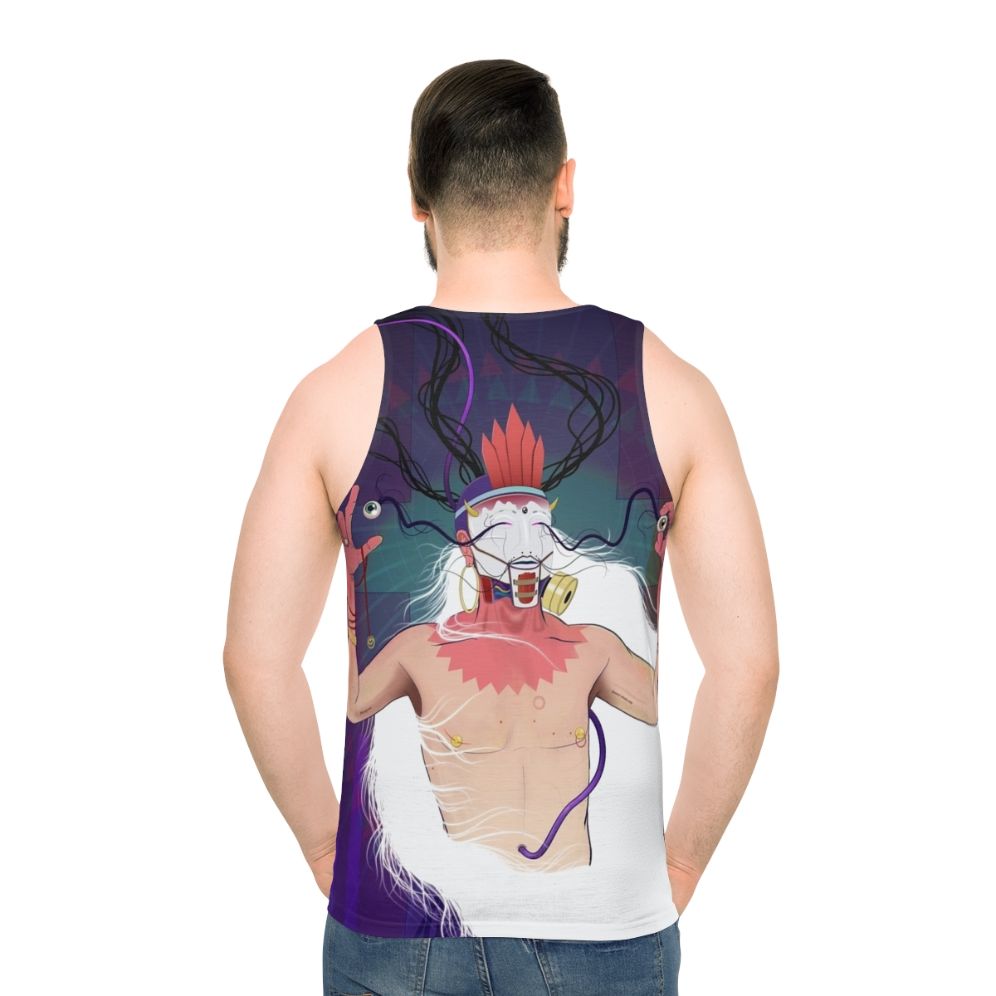 Silent Stare Modern Deity Unisex Tank Top