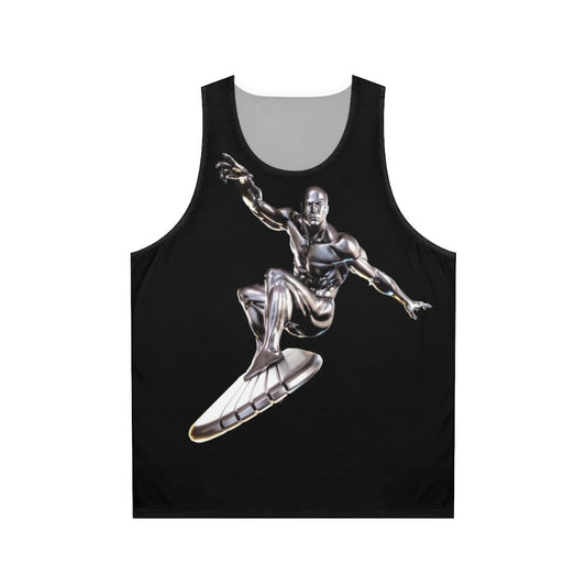 Silver Surfer Unisex Tank Top featuring Norrin Radd, the Herald of Galactus