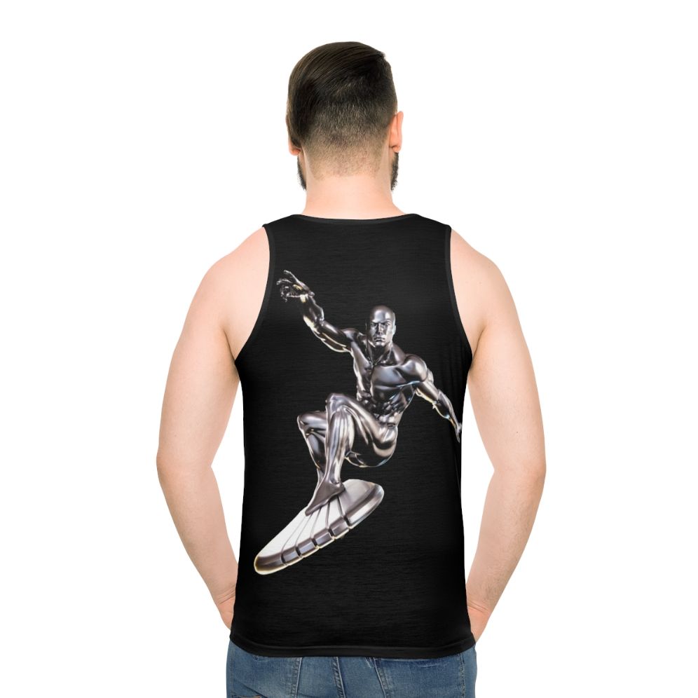 Silver Surfer Unisex Tank Top featuring Norrin Radd, the Herald of Galactus