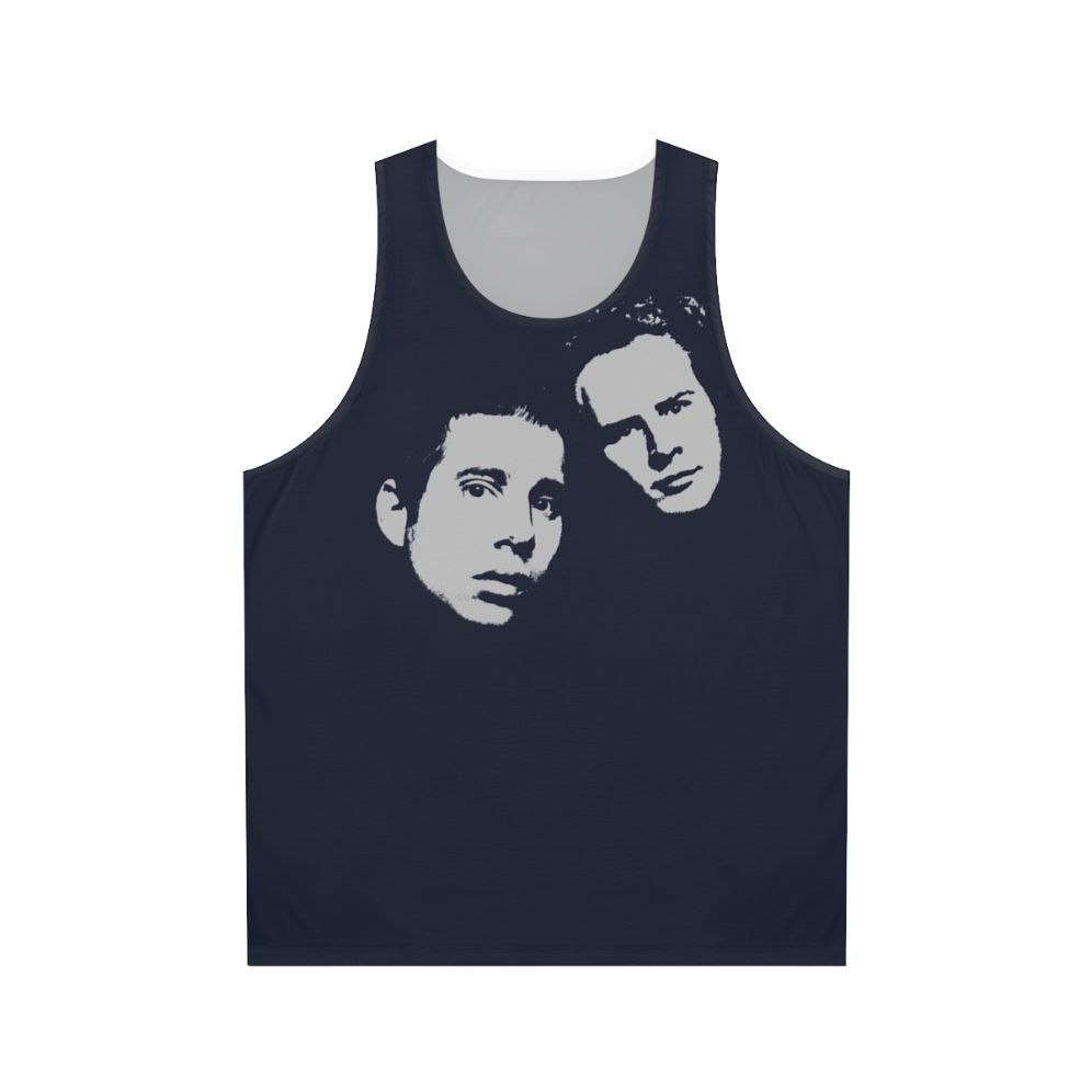 Simon Garfunkel Retro Music Unisex Tank Top