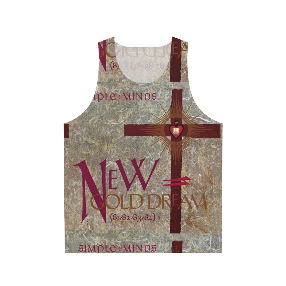 Simple Minds New Gold Dream Album Unisex Tank Top