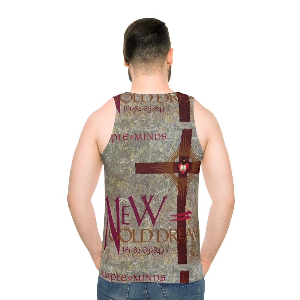 Simple Minds New Gold Dream Album Unisex Tank Top