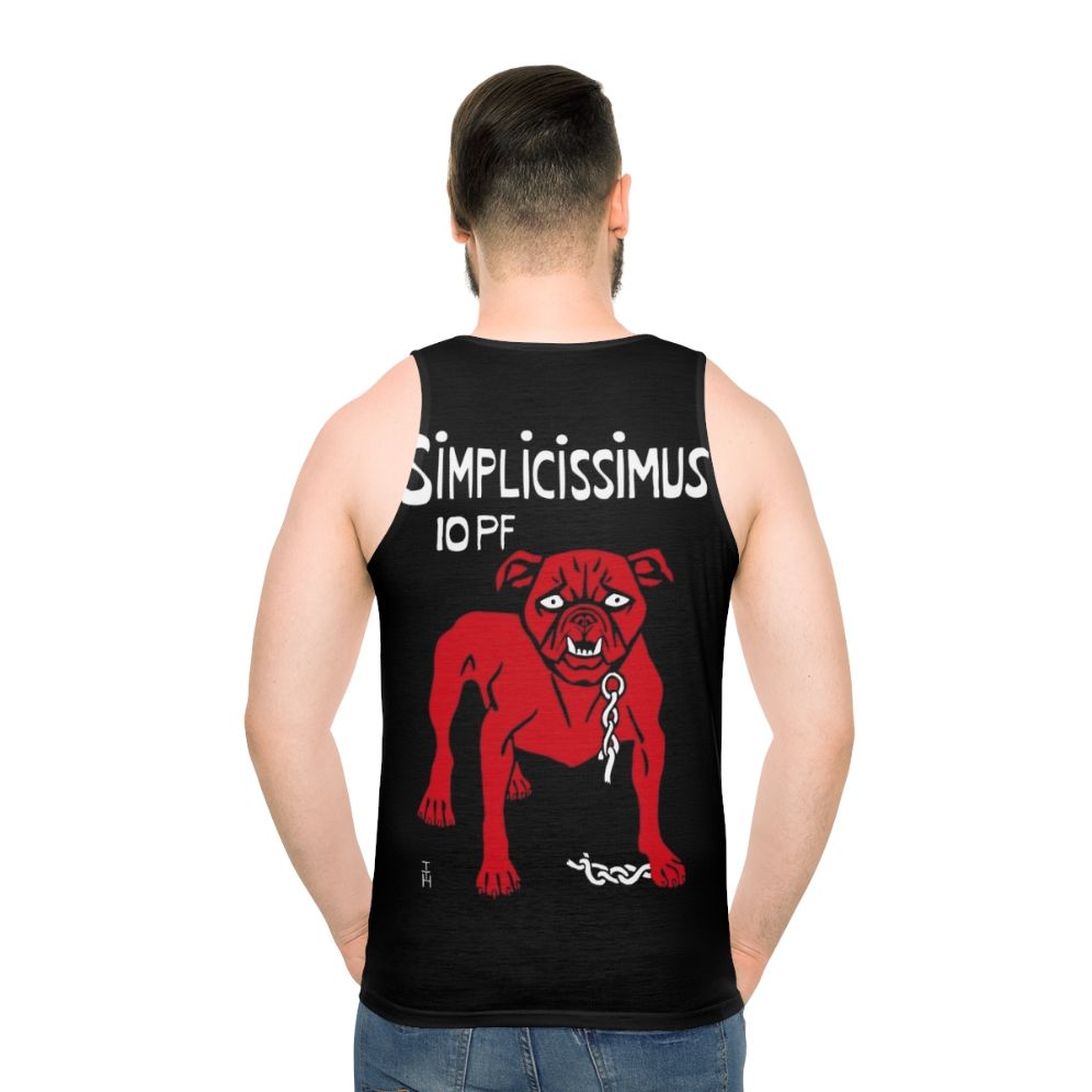 Simplicissimus Unisex Dog Graphic Tank Top