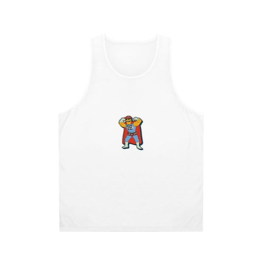 Simpsons Superhero Beer Unisex Graphic Tank Top