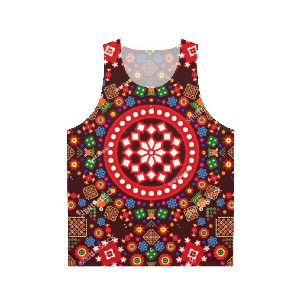 Sindhi culture design unisex tank top