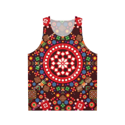 Sindhi culture design unisex tank top