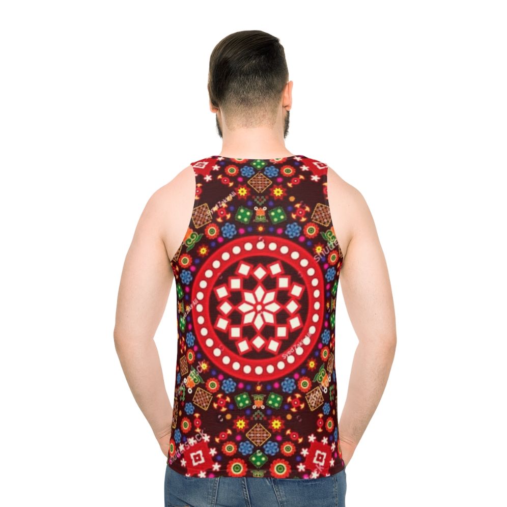 Sindhi culture design unisex tank top