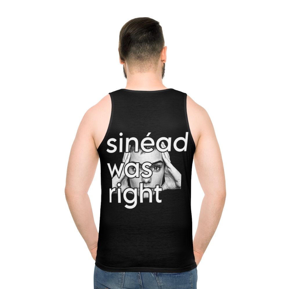 Sinead O'Connor inspired unisex 90s tank top