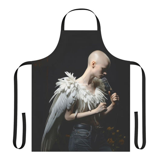 Sinead O'Connor inspired apron for music lovers